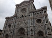 Front of Florence Cathedral, site of the Duomo