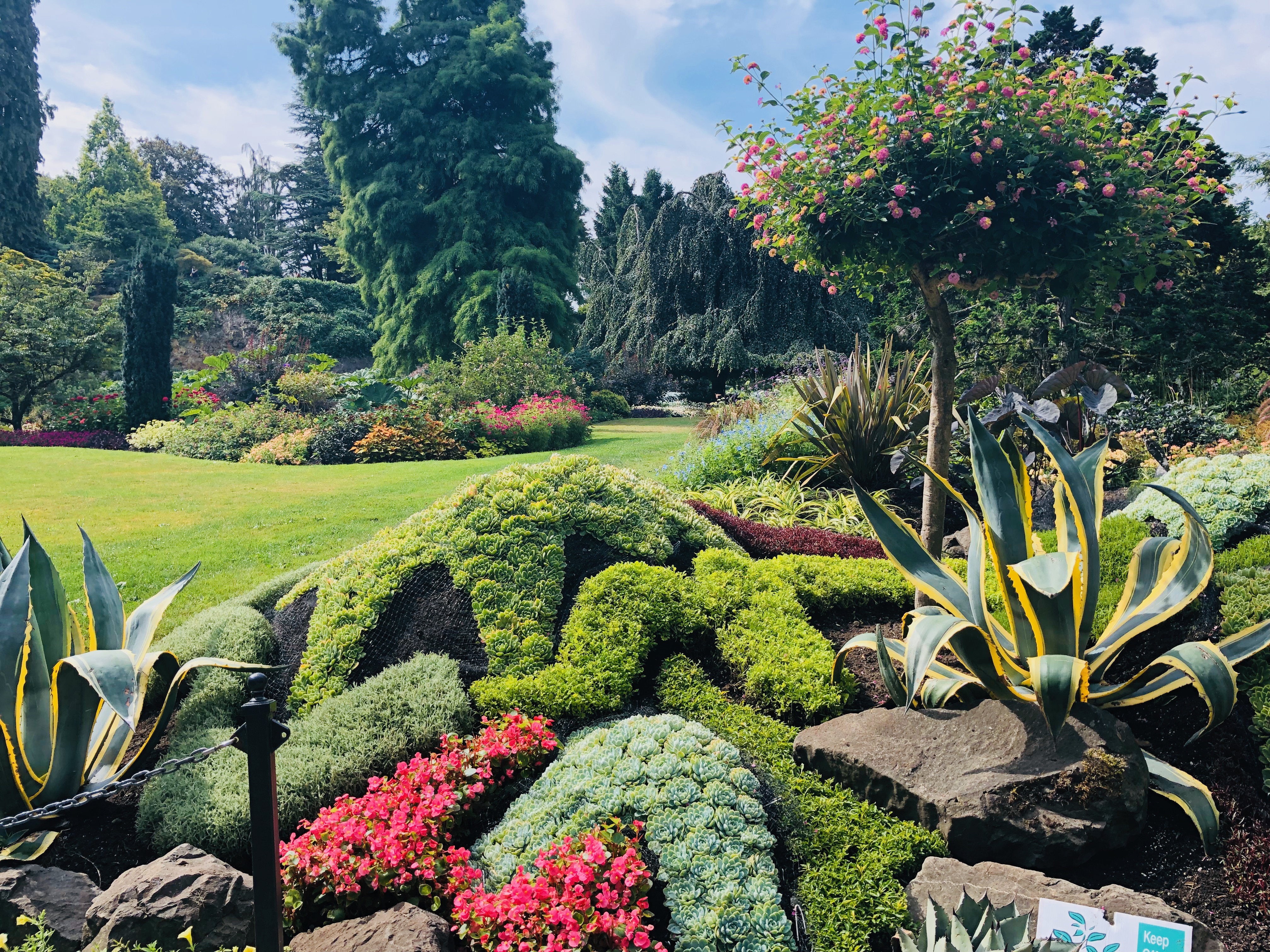 Quarry gardens at Queen Elizabeth Park