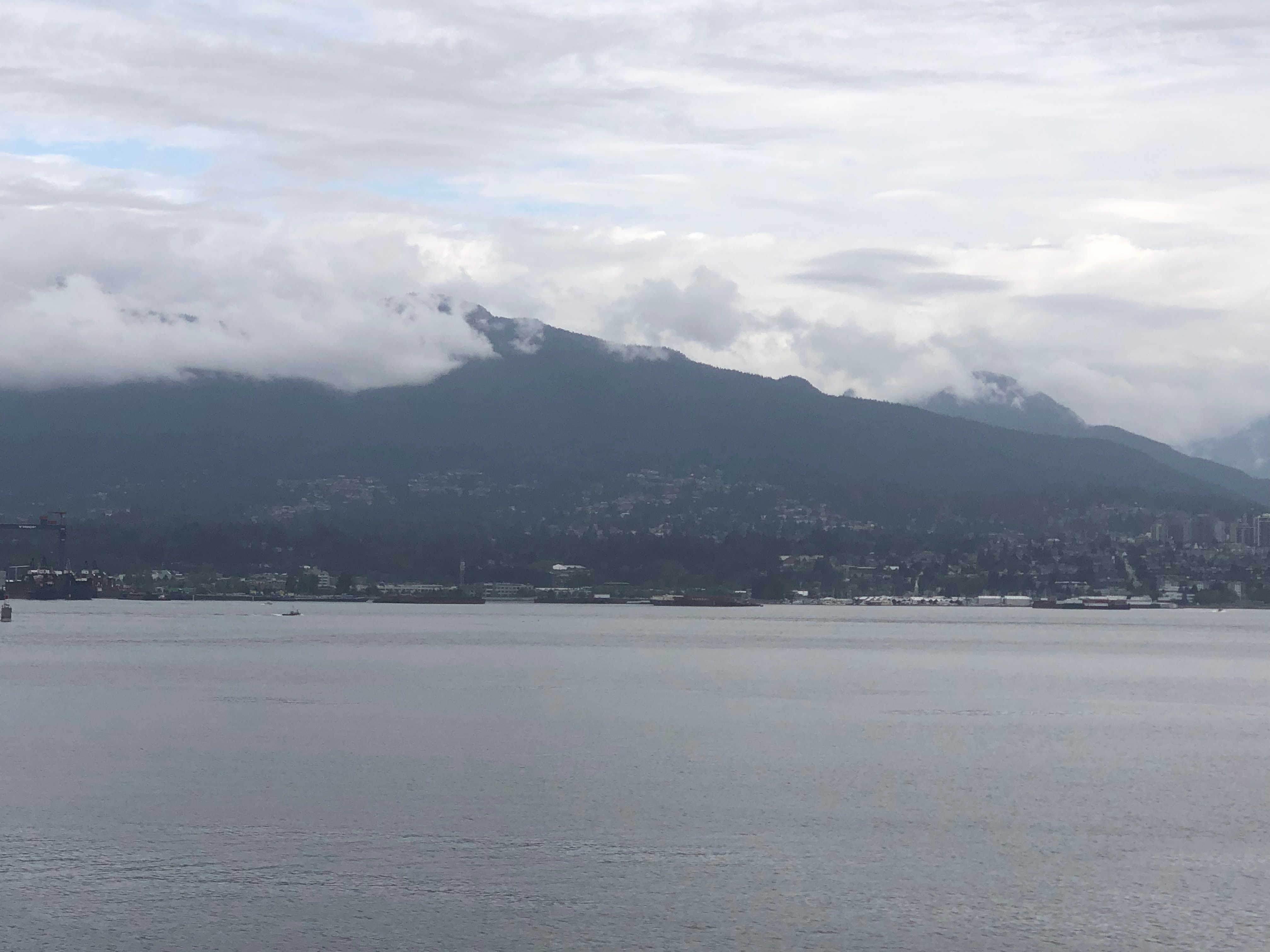 Vancouver landscape from harbor